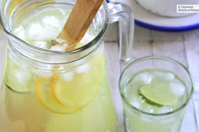 como hacer agua de limon con un sabor original y diferente