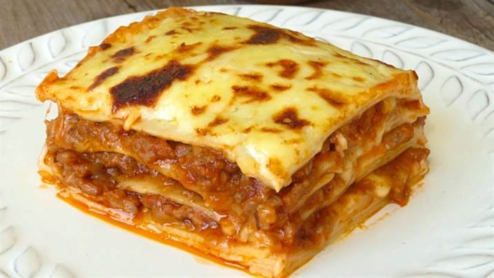 lasagna receta facil
