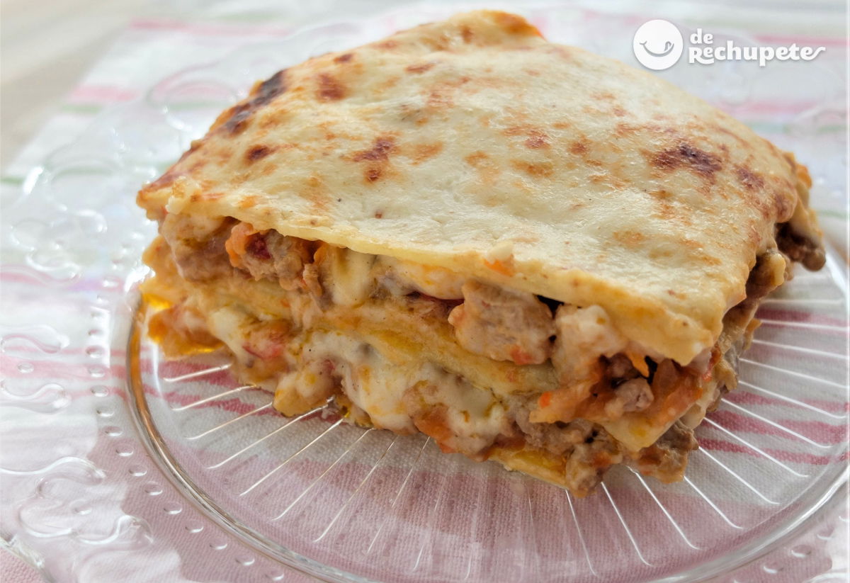 receta de lasana tradicional casera
